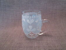 Verre à liqueur émaillé