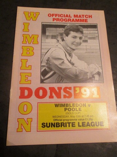 Programme speedway wimbledon - programme,