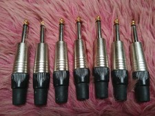 Lot de 7 prises JACK 6,5mm neuf, MONO