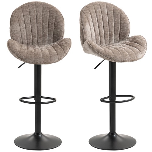 Homcom lot tabourets de - 2,