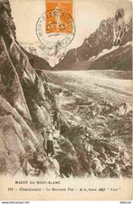 74 - Chamonix - Mont Blanc - Le Mauvais Pas - Alpinisme - Animée - CPA - Oblitér
