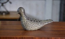 Colombe en céramique pique-fleurs Le Potier Menton 1960's