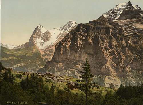 Berner oberland mürren - berner, oberland.