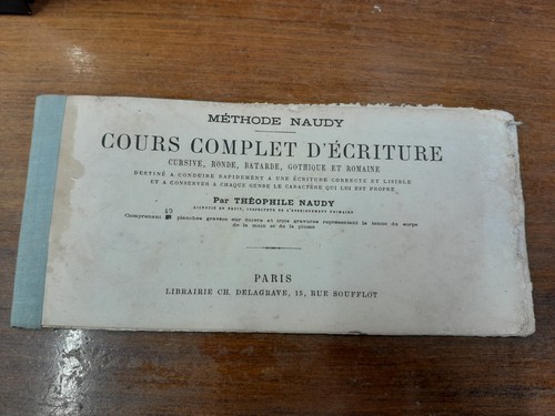 Méthode naudy cours complet - méthode,
