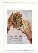 AD PUBLICITE   GANTS GLOVES GUIBERT FRERES