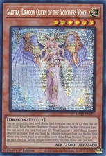 Yu-Gi-Oh! - Saffira, Reine Dragon de la Sans Voix - MINT/NMINT - FR - 1st