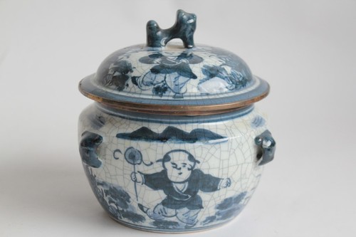 Pot couvert céramique