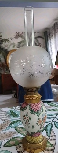Jolie lampe pétrole en - lampe,