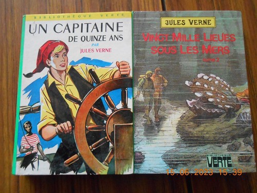 Lot livres jules verne - 2,