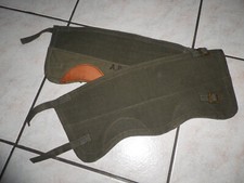 PAIRE GUETRES TYPE PARA SOLDAT ANGLAIS GB WW2 post war