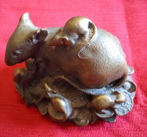 Dieu richesse bronze - dieu, la