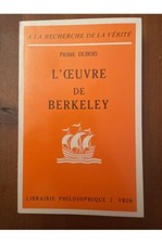 L'œuvre de Berkeley Pierre Dubois