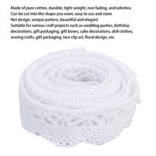 Ruban En Dentelle De 2 Cm De Large 18 M De Long Pour Vêtements Artisanaux