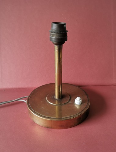 Lampe table laiton massif - lampe,
