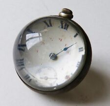 Boule porte-montre de gousset pendule pendulette de bureau 19e siècle