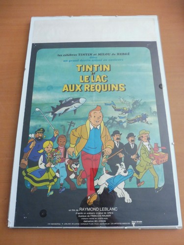 Rare affiche tintin - affiche,
