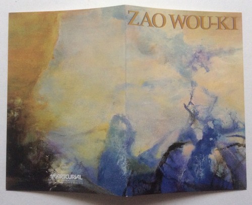 Zao wou carton d - zao, ki