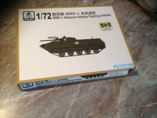 maquette 1/72, S MODEL,  char leger russe BMD 1 , airborne , guerre froide