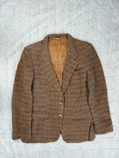 Veste Blazer Homme Harris Tweed x Marc D’Alcy Laine Légère Vintage Y2K -Taille M