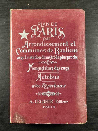 Plan paris avec les - de,