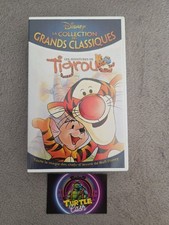 Les aventures de tigrou - Cassette VHS K7 - FR Walt Disney Grand Classique ??