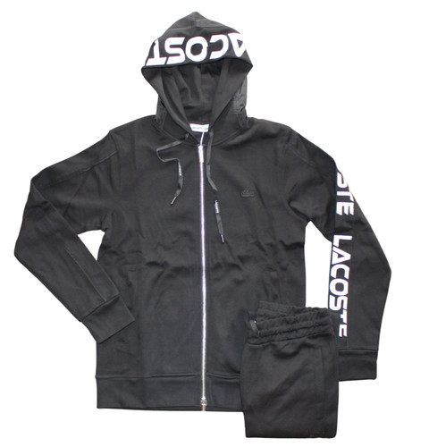 Lacoste men black full - men, zip