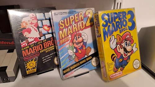 Présentoir jeux vidéo