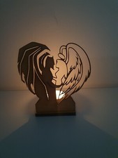 Bougeoir Effet Déco Sympa Ange Et Démon 