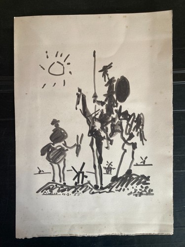 Lithographie sur vélin