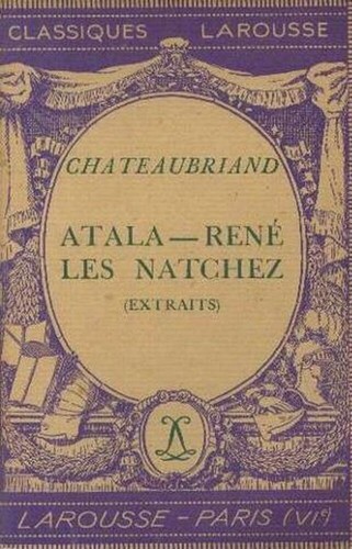 Chateaubriand atala rené - chateaubriand.,