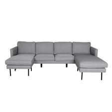 Canapé d'Angle en Tissu