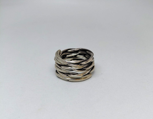Bague multi anneaux t59 - bague, bijoux