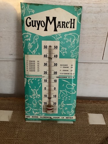 Ancien carton publicitaire