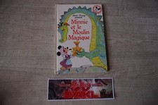 Ancien Livre Disney - Mickey Club du Livre 1984 - Minnie et le Moulin Magique