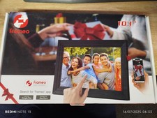 FRAMEO Cadre Photo Numérique WiFi 10,1 Pouces 1280x800 IPS ETAT NEUF !