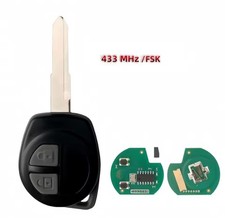 Clé Vierge COMPLETE ID46 SUZUKI SX4 ALTO SWIFT PCF7936 hitag 2  +logo