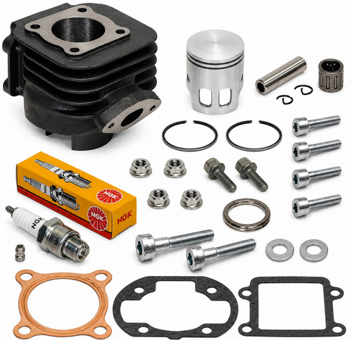 Kit haut moteur - bougie, cage