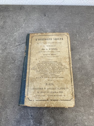 Ancien ouvrage histoire - ancien, l’histoire