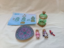 PLAYMOBIL 3032 ENFANTS ROI AVEC CAGE ET PERROQUET ET TAPIS