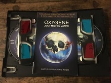 OXYGÈNE … JEAN MICHEL JARRE ... Coffret ( DVD + CD + LUNETTES 3 D )