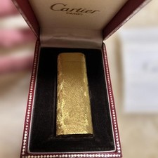 Briquet Cartier plaqué or