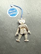 Ancien Pendentif Argent Massif