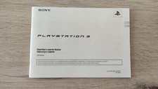 Manuel sécurité et support technique ES / PT console Sony PS3 CECHK04 #B32