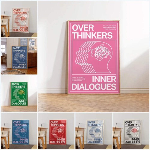Modern overthinkers typography - modern,