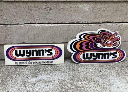 Ancien autocollant wynn - ancien,