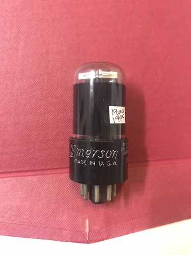 Verre noir tungsol 6sn7 - tungsol,