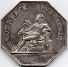 BORDEAUX (33) - jeton de la Chambre de Commerce non daté