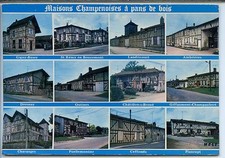 CP 51 Marne - Maisons de style typiquement champenois en bois et torchis