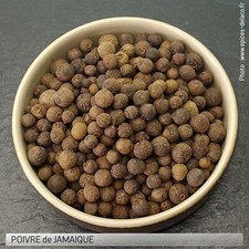 POIVRE de JAMAIQUE - Epice, herbes, aromates, condiment, piment, baies :