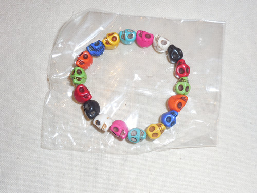 Neuf bracelet perles tête - , de